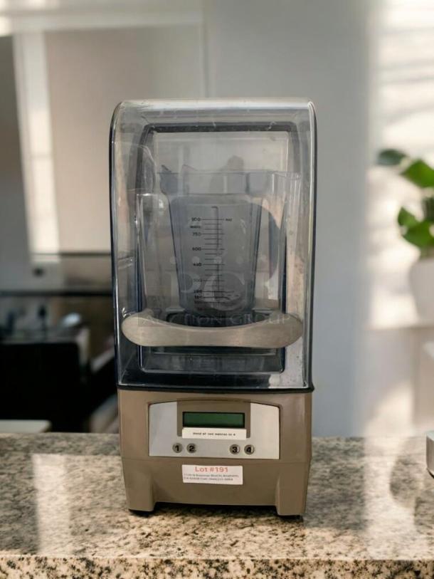 Vitamix Quiet One Blender, Model #36019, excellent condition, with sound enclosure, tested and working, commercial use.