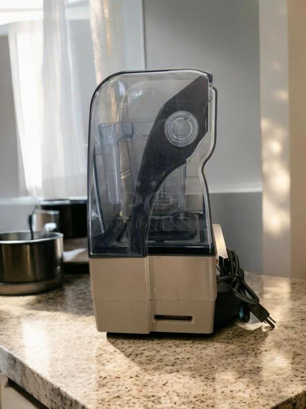 Vitamix Quiet One Blender, Model #36019, with sound enclosure, excellent condition, tested and working, on countertop.
