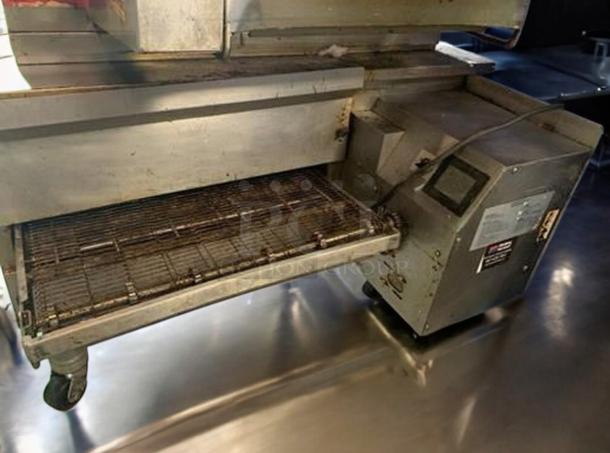 Middleby Marshall CTX DZ33T triple deck infrared conveyor oven, superb condition, 208V, fully tested, working.