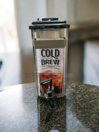 Excellent Condition – Cold Brew Coffee Dispenser – Stainless Steel – Tomlinson Spigot – Tested & Working! - Item #1220237