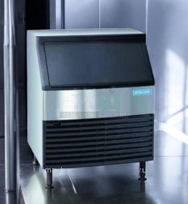 Pristine Koolaire KD0170A ice machine, 148 lb daily production, 115V, fully tested, stainless steel exterior, by Manitowoc.