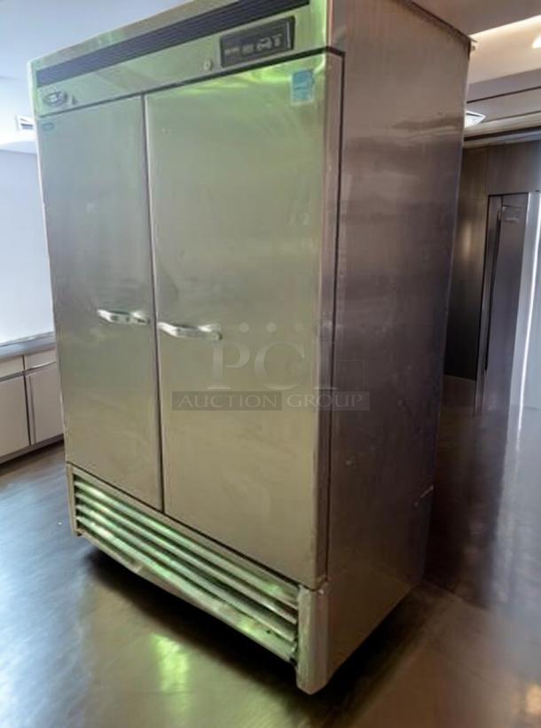 Kool-It KBSF-2 two-door reach-in freezer, stainless steel, outstanding condition, 115V, fully tested and working.