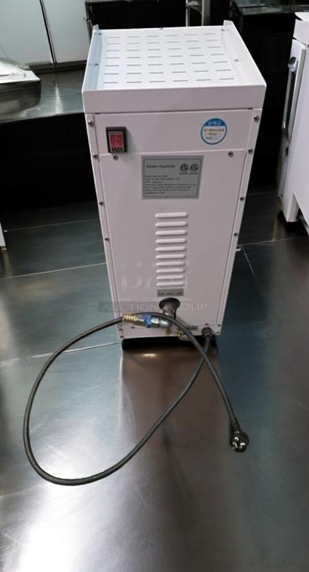 Anhui Linkbar Double Favor commercial espresso machine in excellent condition, fully tested, 110V, visible power cord and label.