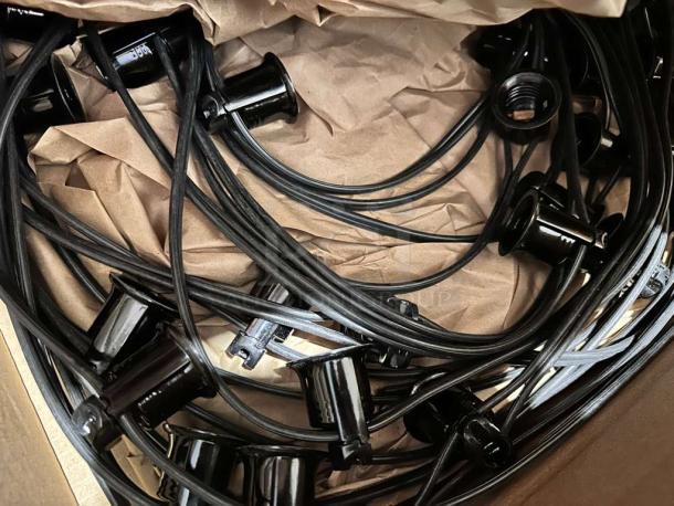 Brand new Celestial Lighting HYDRA STL string light set, UL listed, commercial-grade LED system, unused in box.