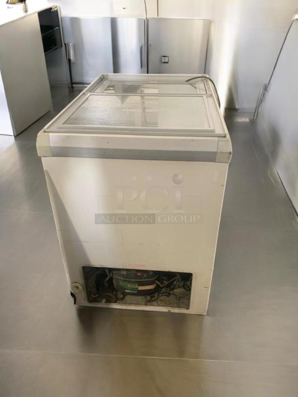 Frigidaire IK 273 ice cream display freezer, superb condition, 115V, fully tested, commercial-grade by Vestfrost Denmark.