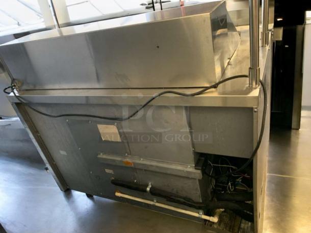 Randell 9030K-513 refrigerated sandwich/salad prep table in outstanding condition, stainless steel, 115V, tested & working.