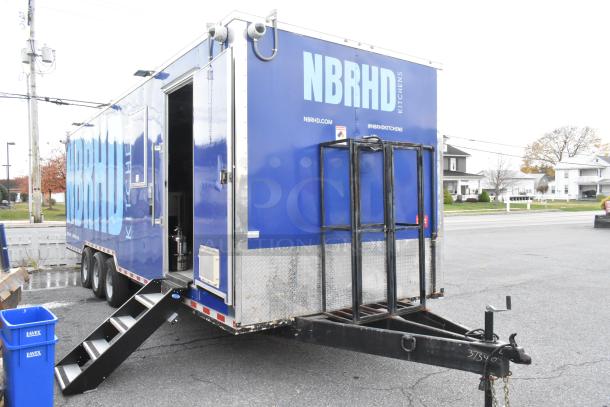 Brand new 2021 food trailer, fully equipped with CaptiveAire hood, True freezers and cooler, H&K fry freezers, sinks.