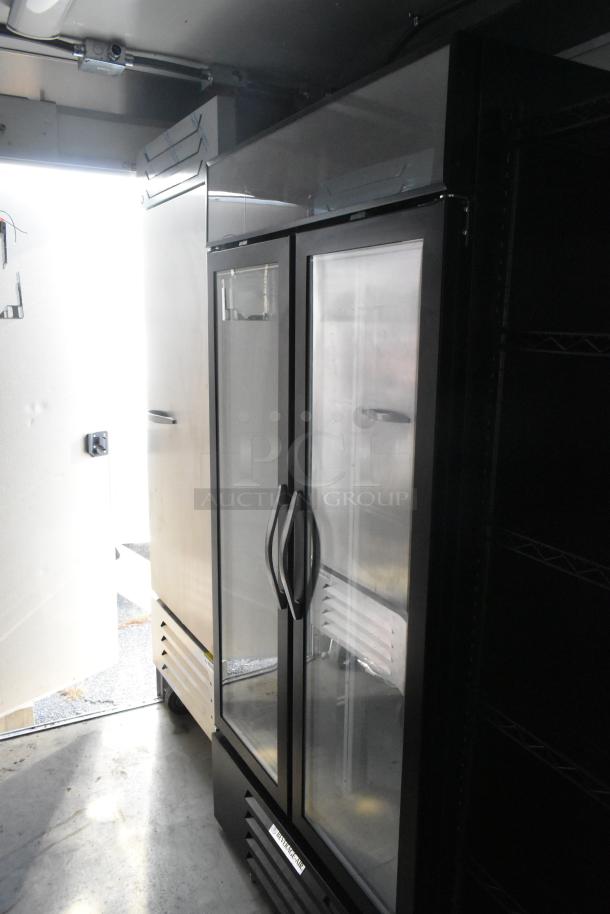 Brand new food trailer with commercial-grade equipment, including Beverage Air coolers. Ideal for a ghost kitchen startup.