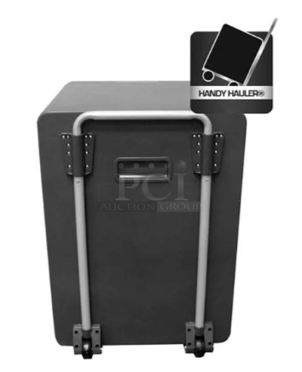 First Alert 2096DF-BD digital lock safe, fire-rated, waterproof; black exterior; sturdy handle; new condition.