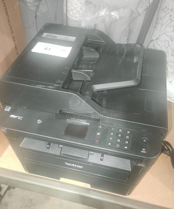 Brother MFC-L2760DW Wireless All-in-One Laser Printer, New, Duplex, Mobile Printing, Tags show genuine parts and model.