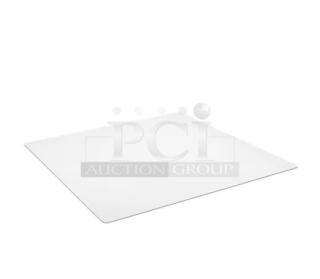 Brand new EverLife chair mat, 46x60 in., clear, for hard floors.