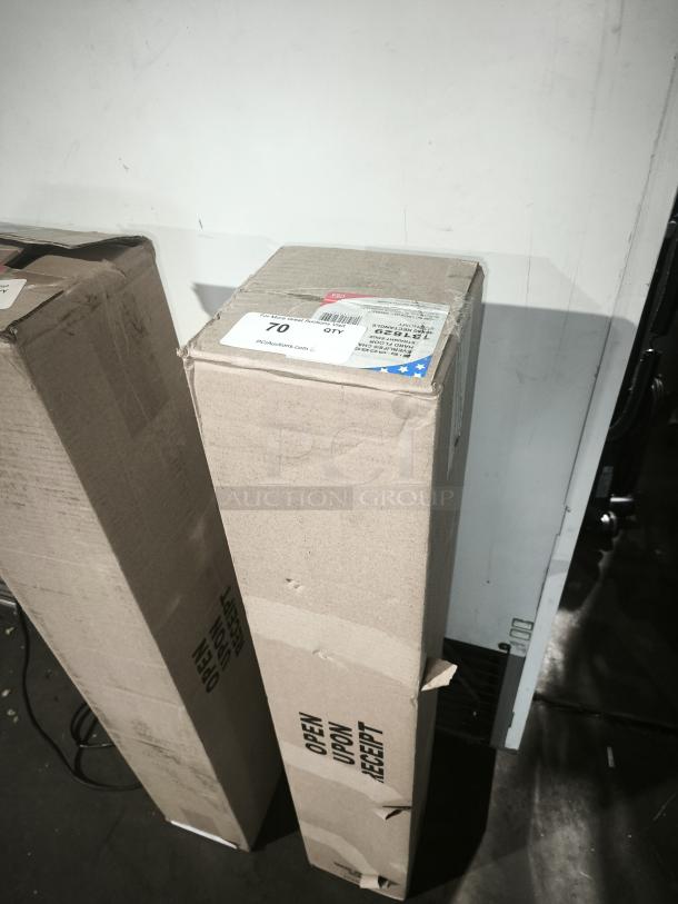 EverLife Chair Mat for Hard Floors, 46x60 in, clear. Brand new in box. Box reads "OPEN UPON RECEIPT."