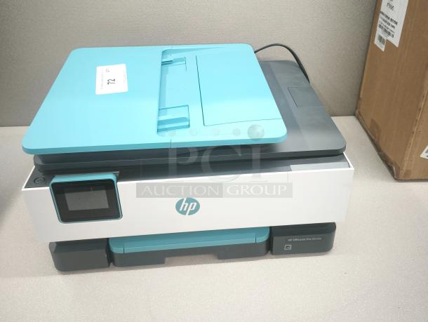 Brand new HP OfficeJet Pro 8028e printer, scanner, copier, fax. Wireless, 20 ppm, auto 2-sided, touchscreen, 6-month ink.