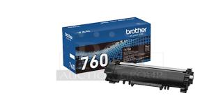 Brother Genuine TN760 High Yield Black Toner Cartridge, new, in original packaging. Compatible with various Brother printers.