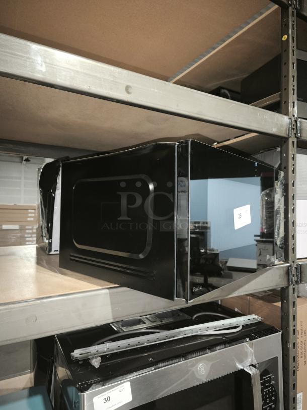 BRAND NEW SCRATCH AND DENT - GE Profile 2.2 Cu. Ft. Built-In Sensor Microwave Oven, Model PCWK22U1WBB, black finish.