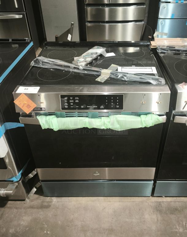 BRAND NEW GE Profile™ 30" Smart Slide-In Induction and Convection Range, Model PHS700AY1FS, with Air Fry, EasyWash™.