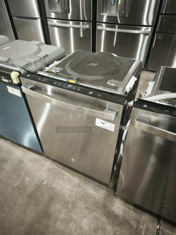 NEW GE 24" Smart Built-In Top-Control Dishwasher, Model PDT795SYVFS, features 3rd Rack, UltraFresh System, Microban® Technology.