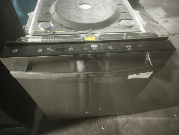 New GE 24″ Smart Built-In Dishwasher, model PDT795SYVFS, with 3rd rack, UltraFresh System, Microban® technology.