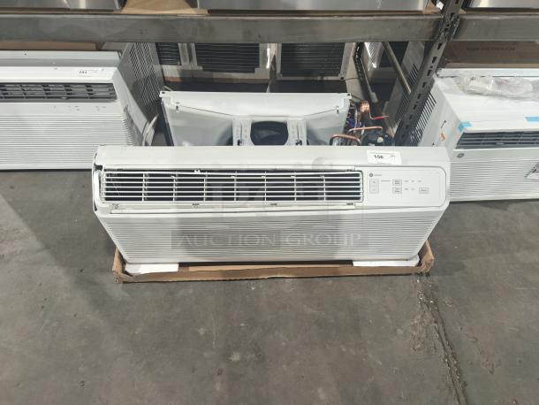 Brand new GE Zoneline PTAC, model AZES12DCXXA, 12,000 BTU, cooling/electric heat, fixed speed, corrosion protection.