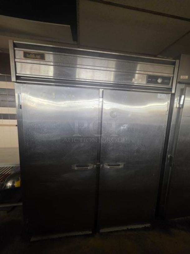 Bakers Aid 2 Door Retarder, Model BARIS-2D-S5, stainless steel finish, commercial kitchen condition.