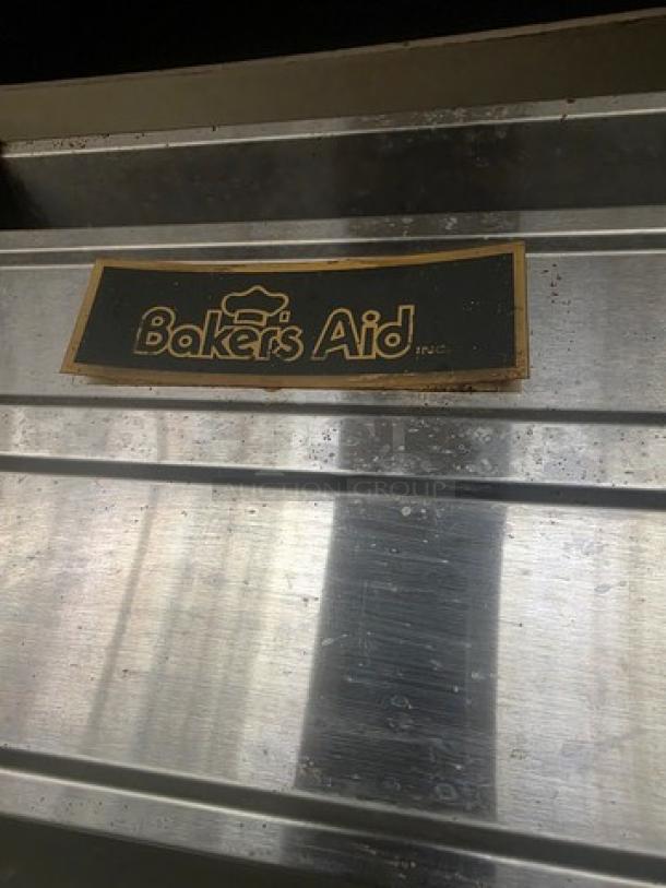 Bakers Aid 2 Door Retarder, model BARIS-2D-S5, with visible brand logo on metal surface, in used condition.