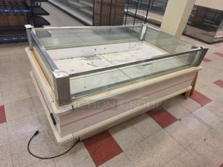 Hussmann ISMG-5R Refrigerator Island Merchandiser Single-Deck. - Item #1222153