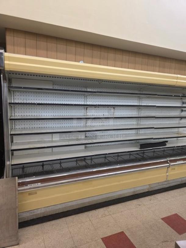 Hill Remote Dairy & Cheese Merchandising Case section, two 5LM8RK 8 Ft, one 5LM12RK 12 Ft, 28' total, no compressor.