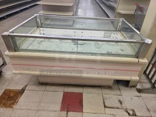 Hussmann ISMG-5R Refrigerator Island Merchandiser Single-Deck. - Item #1222267