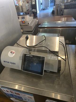 Mettler Toledo UCCW Smart Touch Counter scale, for deli, bakery, produce; features touchscreen; used condition.