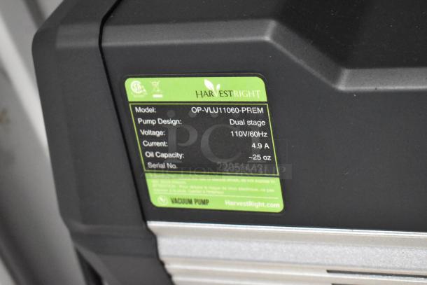 Harvest Right HRFDL Stainless Steel Home Pro Freeze Dryer, 115V, Dual stage pump, Model OP-VLU11060-PREM.