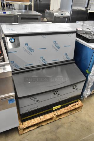 Brand new 2025 Hoshizaki KM-301BAJ stainless steel commercial undercounter ice machine, 290 lb capacity, scratch and dent.