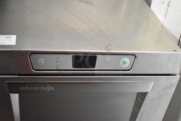 Brand new 2022 Hobart LXER stainless steel undercounter dishwasher, scratch and dent, 120/208-240V, 1 phase.