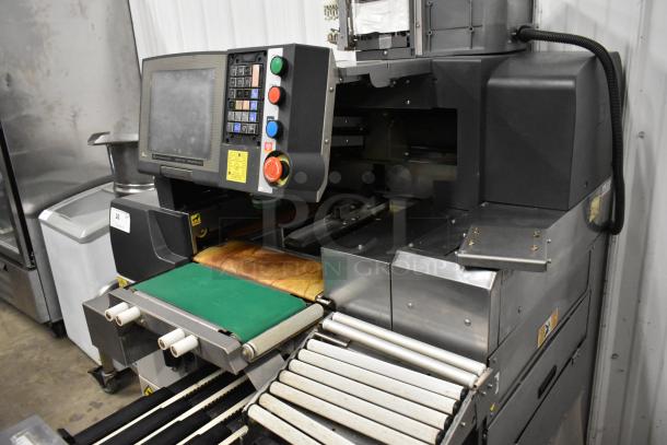 Hobart AW-4600 Metal Commercial Heat Shrink Wrap Station, touchscreen controls, stainless steel, good condition, visible labels.