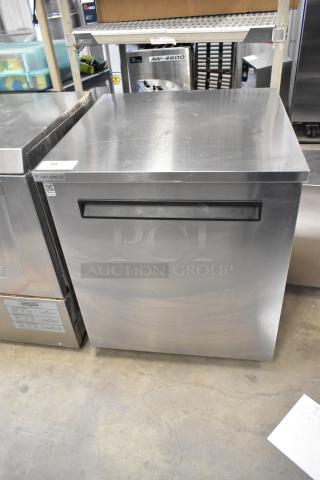 2023 Delfield 406P-STAR2 stainless steel undercounter cooler, commercial casters, 115V, 1 phase, excellent condition.