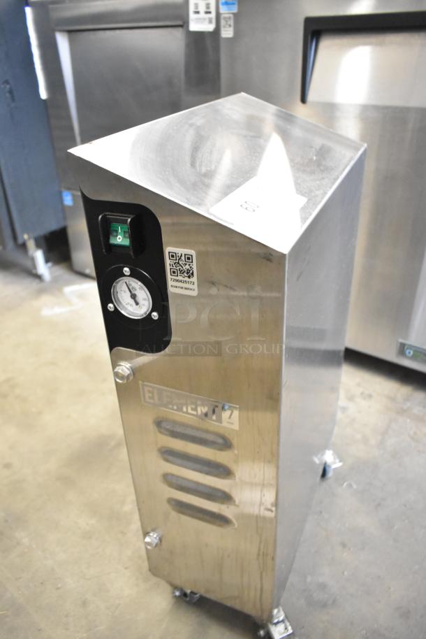 2023 Jun-Air 86R-3MN1-DSBH Stainless Steel Nitro Brew Nitrogen Generator in excellent condition, on commercial casters.