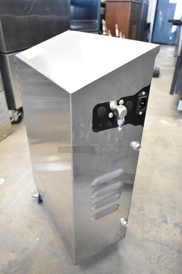 2023 Jun-Air 86R-3MN1-DSBH Stainless Steel Nitro Generator on casters, 120V, single-phase, commercial-grade.