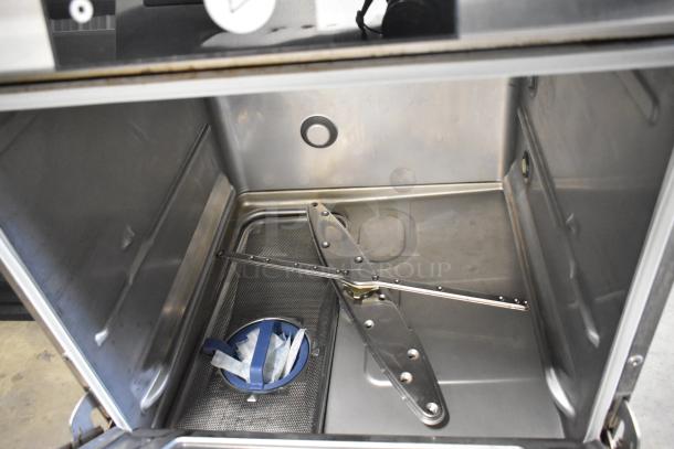 2024 Hobart LXNH Undercounter Dishwasher, stainless steel interior, 120/208-240V, 1 Phase, commercial use, excellent condition.