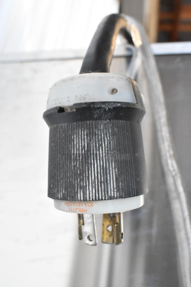 Power plug of the Bunn IMIX-5 Cappuccino Machine, showing electrical connector details.