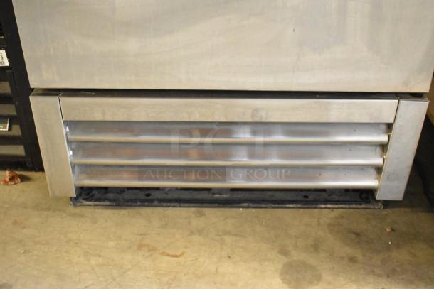 2022 True T-19F-HC stainless steel freezer with poly-coated racks, single door, 115V, 1 phase, commercial use.