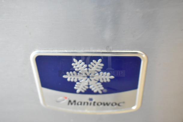 Manitowoc ID0606W-261D stainless steel commercial ice head with logo. 208-230 volts, 1 phase.
