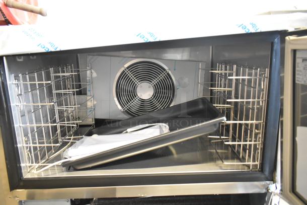 BRAND NEW Piper Products RCM054S stainless steel undercounter blast chiller, 208-230V, with minor scratches.