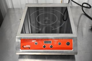 Brand new Avantco 177IC3500 countertop induction range, 208-240 volts, 1-phase. Features scratch and dent condition, digital controls.