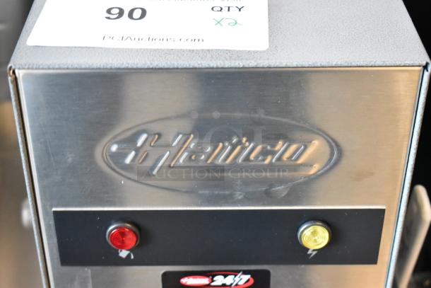 Hatco 4133CS4B 3CS-4 sanitizing sink heater, brand new, 4.5 kW, 208V, 1 phase, with visible label and control panel.