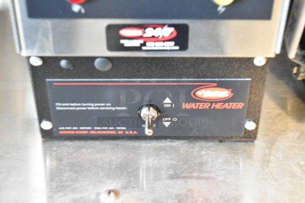 Brand new Hatco 4133CS4B 3CS-4 sanitizing sink heater, 4.5 kW, 208V, 1 phase. Front panel shows switch and branding.