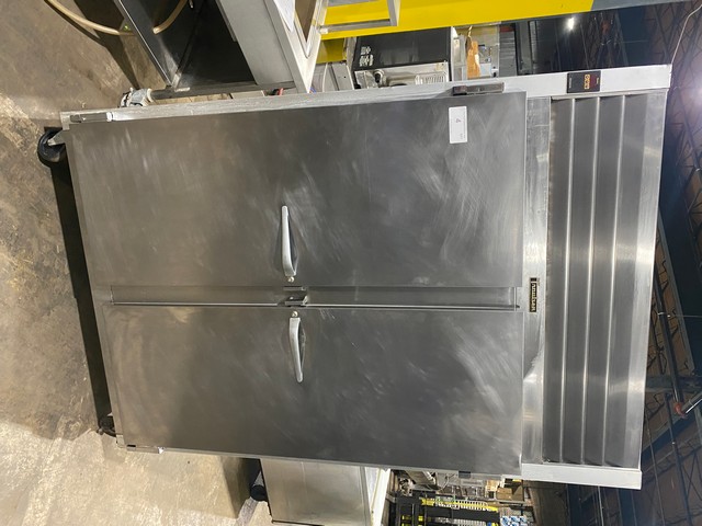 Traulsen reach-in with top mount compressor