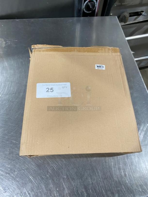 New Thunder Group SLKR012 stainless steel knife rack, sealed in cardboard packaging. Model and branding not visible.