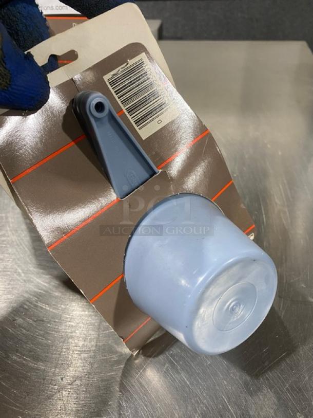 Foley Commercial Blue 5 Cup Measuring Set, Model 0255036, brand new with original packaging, featuring durable construction.