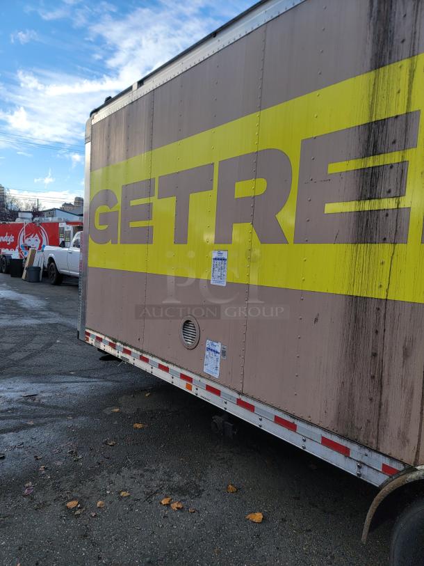 24' Quality Food Trailer with stainless steel construction, Turbo Air refrigeration, NSF-certified equipment. Ready for service.
