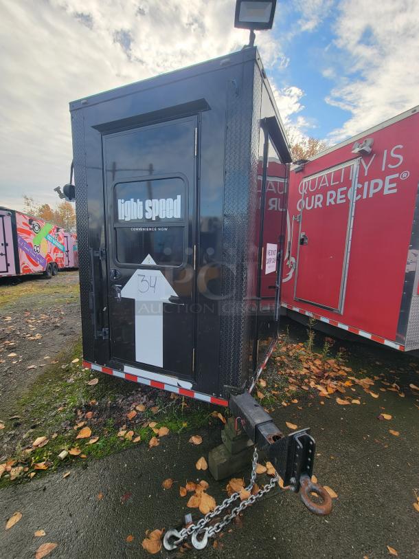 2021 SDG 20' Mobile Ghost Kitchen/Convenience Trailer, dual-axle, "lightspeed" branding, turn-key setup.