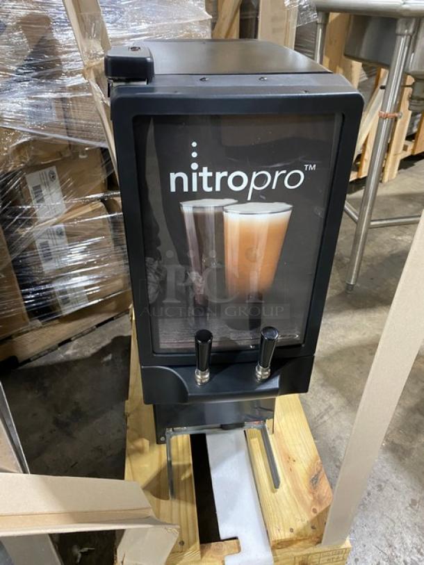 Cornelius Nitro Pro Mini Series cold brew dispenser, Model NitroproMini2290, black, new condition, countertop design.